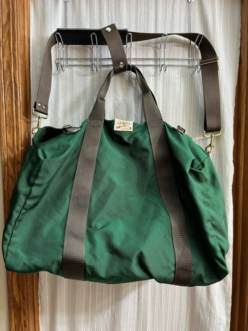 Cabela’s Vintage Duffel Bag Sportsman Hunting Camping Travel